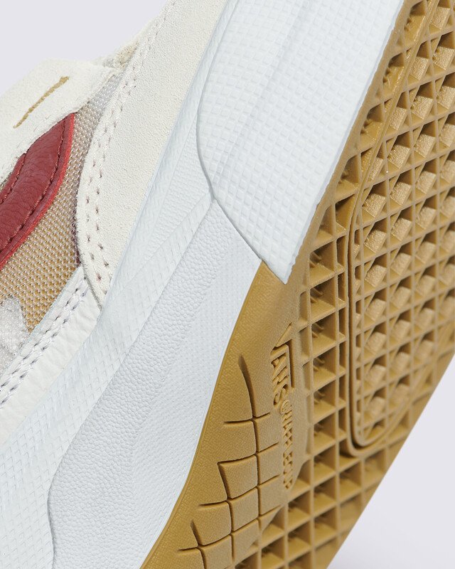 Tênis Skate Wayvee Leather Tan White