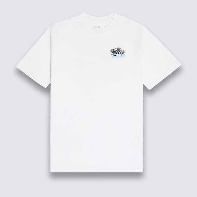 Camiseta Old Skool Ss White Infantil