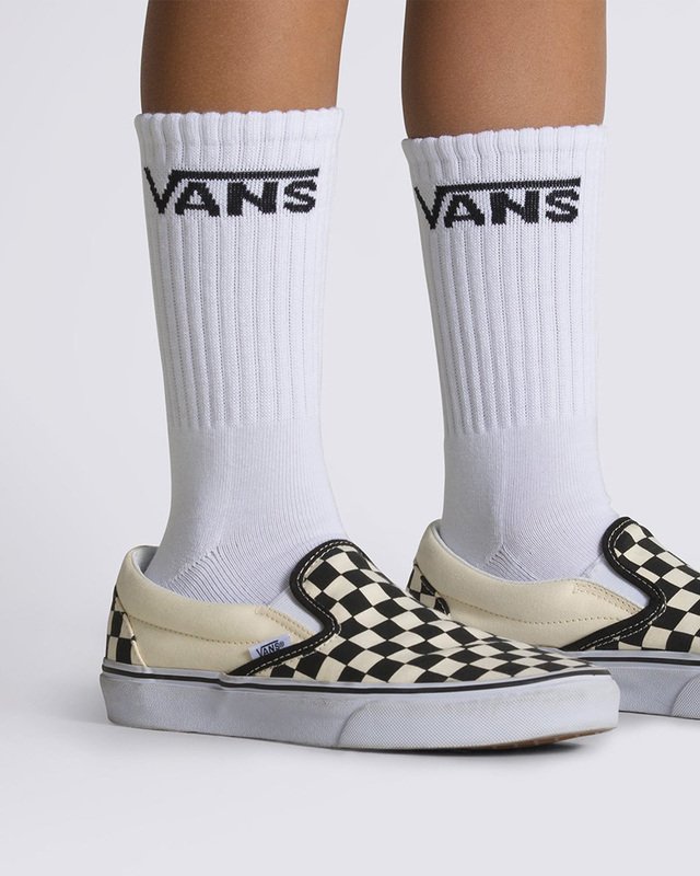 Meia Class Crew Infantil 30/35 White (3 Pares)