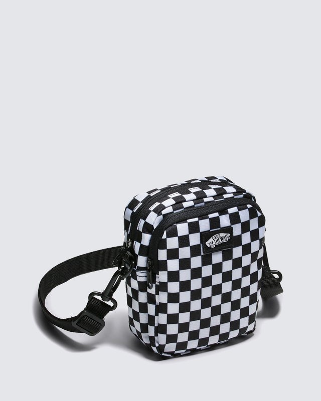 Bolsa Go Getter Crossbody Black White Checkerboard