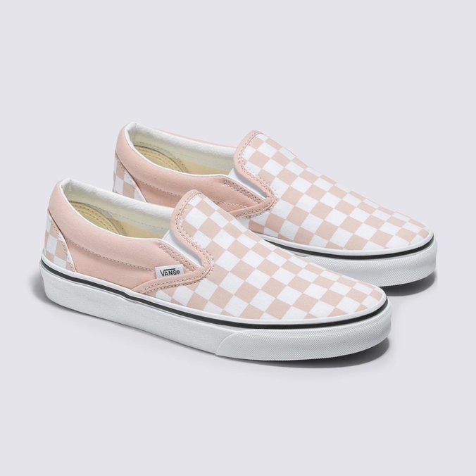 Tenis Slip On Rose Smoke Vans