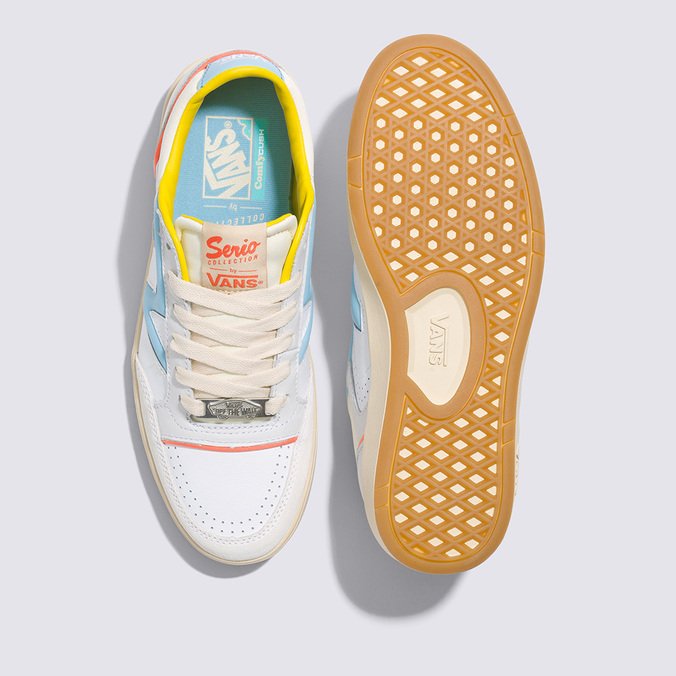 T nis Lowland Multi Sky Blue Yellow