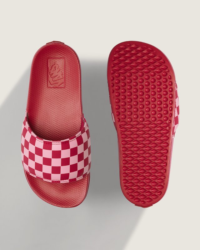 Chinelo Slide On Crimson Haze