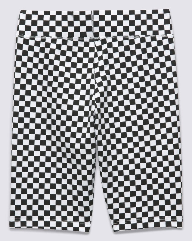 Bermuda Flying V Print Legging Checkerboard