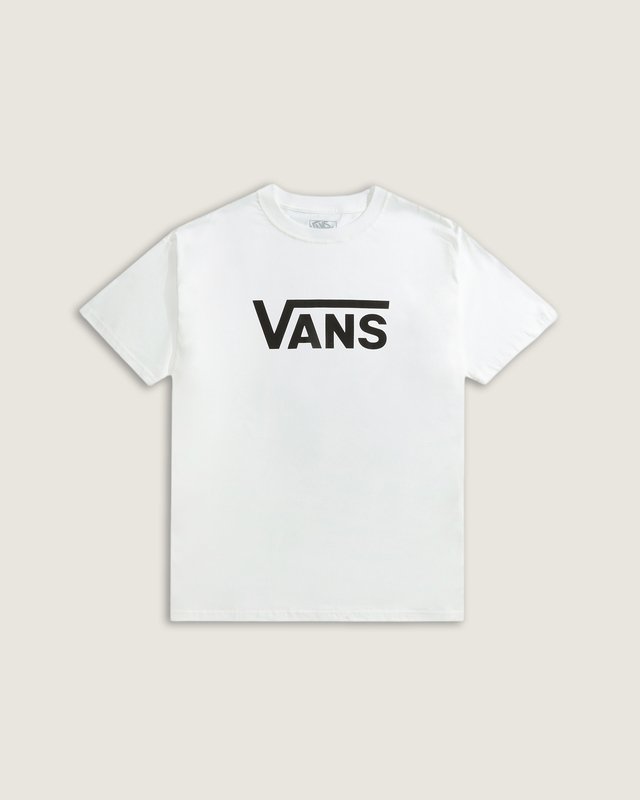 Camiseta Manga Curta Classic Drop V White Black