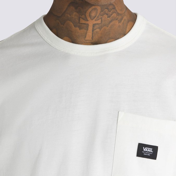 Camiseta Off The Wall II Pocket SS Marshmallow