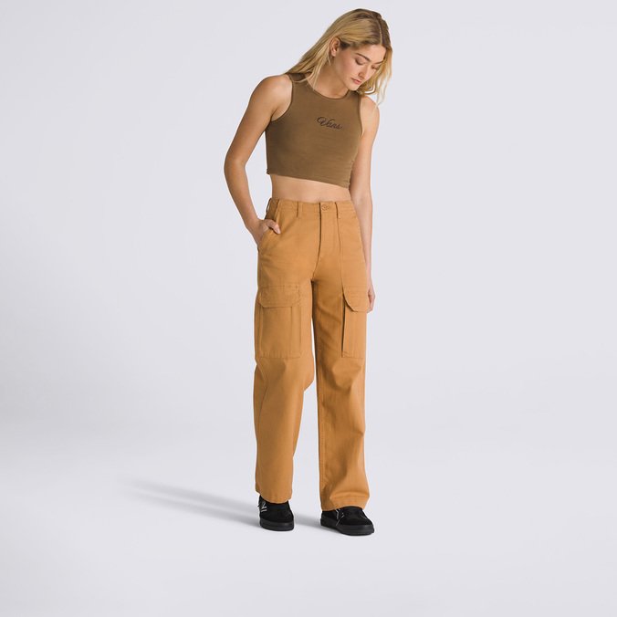 Regata Small Staple Fitted Crop Upland Sepia