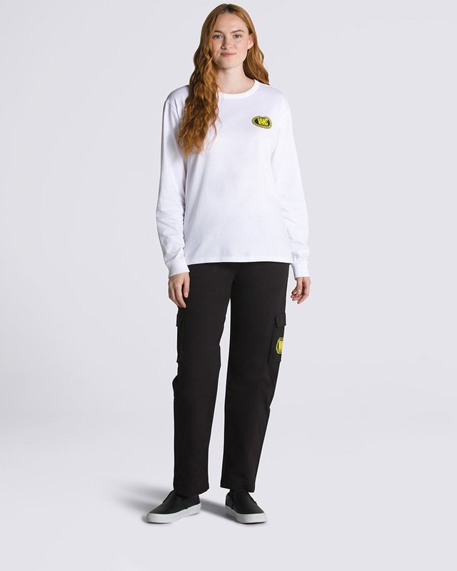 Camiseta Emblem Skate Classics Otw Ls Sk8 Weareaway White