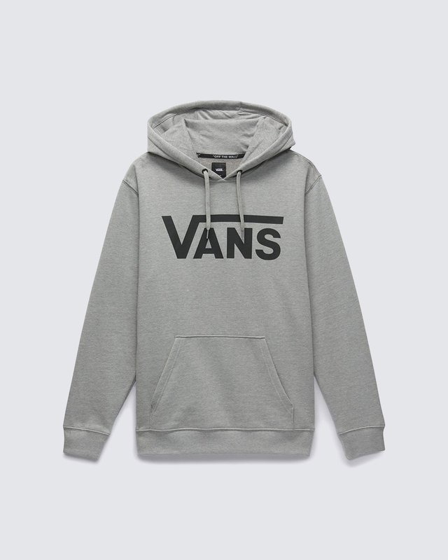 Moletom Vans Classic Zip Hoodie Ii Cement Heather Black