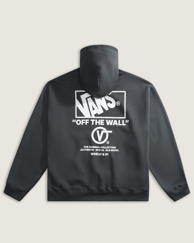 Moletom Stacked Hi Pullover Charcoal Grey