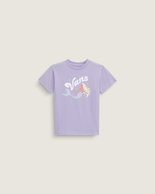Camiseta Manga Curta Mermaid Soft Orchid Infantil