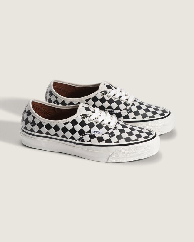 Tênis Authentic Diamond Check Black White