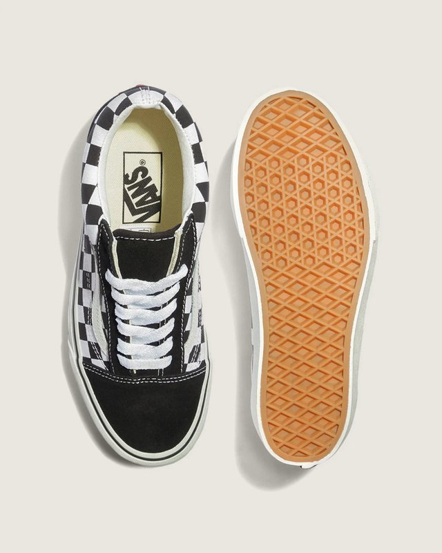 Tênis Old Skool Plataforma Black True White