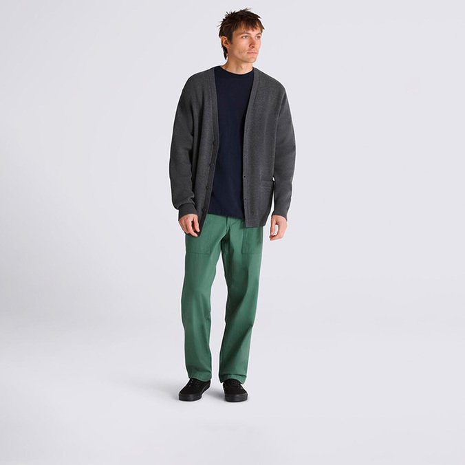 Casaco Emett Cardigan Asphalt Heather