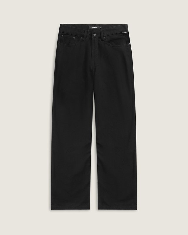 Calça Check-5 Loose Denim Black Rinse