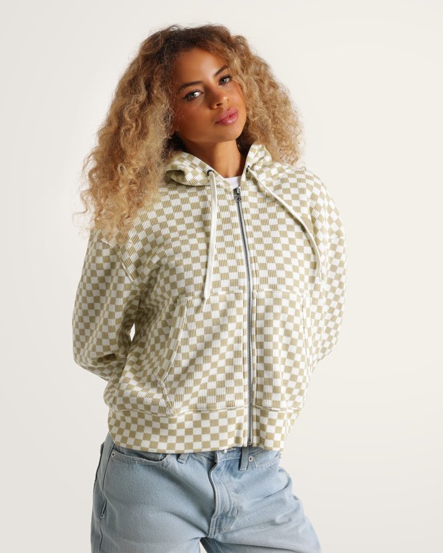 Moletom Pierce Shrunken Full Zip Marshmallow