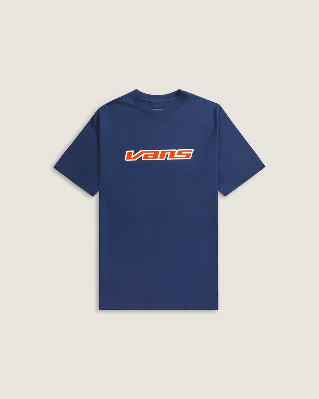 Camiseta Manga Curta Retro Speed Deep Indigo Infantil