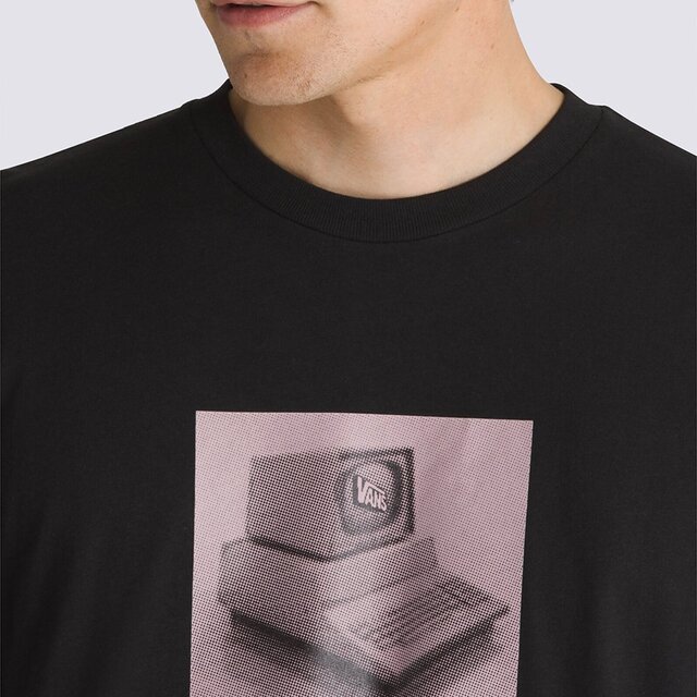 Camiseta Quick Service Ls Nostalgic Digital Black