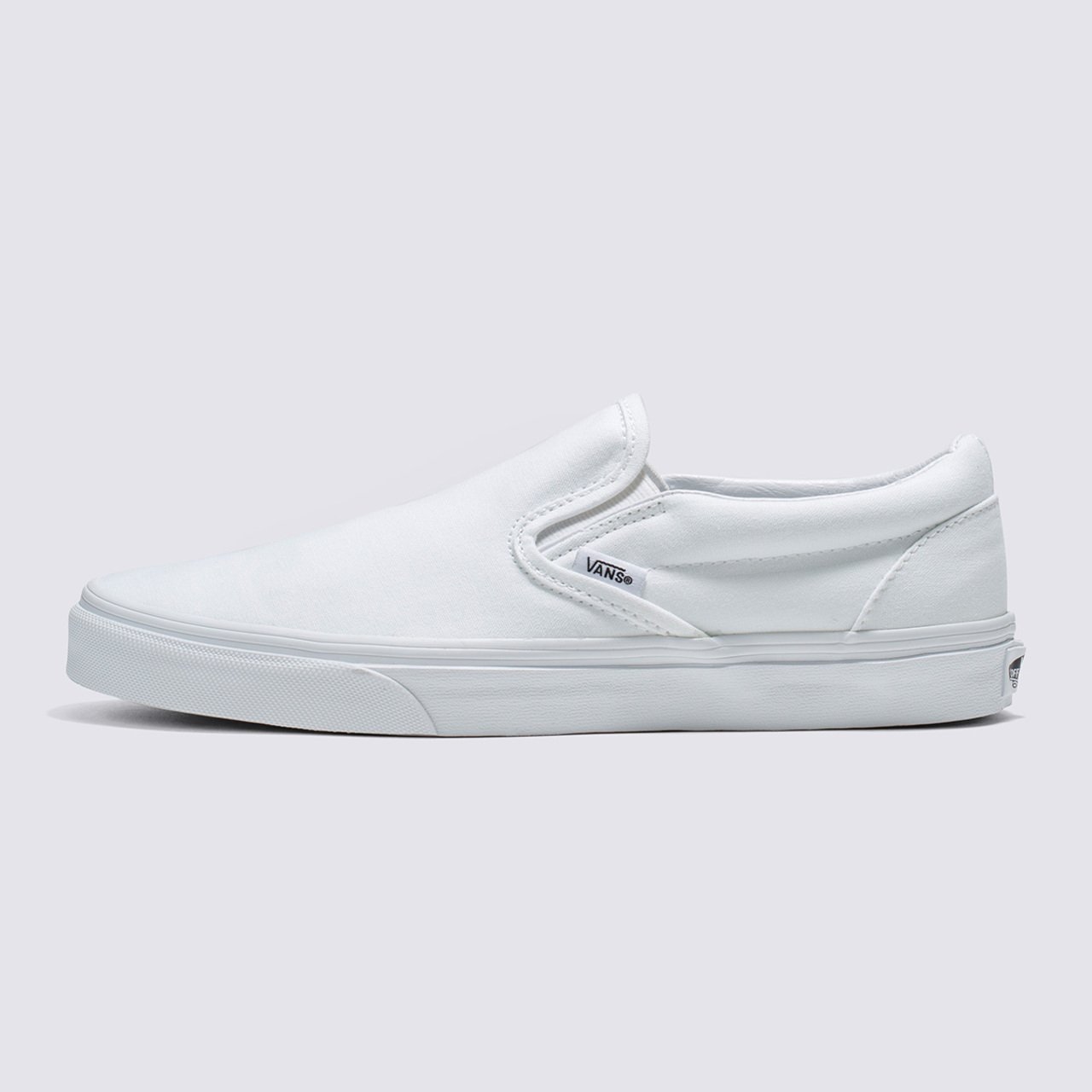 Vans bianche shop slip on