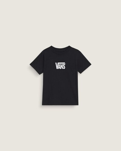 Camiseta Manga Curta Stretch Logo Black Infantil combina construção em knit com algodão cardado ringspun, resultando em toque macio e conforto. O corte de manga curta e o tecido com stretch oferecem mobilidade e flexibilidade, enquanto o logo aplicado traz referência autêntica à Vans. Modelo essencial, atemporal e com caimento leve.