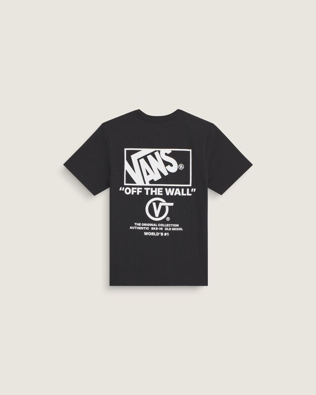 Camiseta Manga Curta Stacked Hi Black Infantil