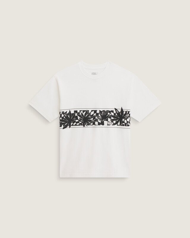 Camiseta Manga Curta Plam Leaf Egret