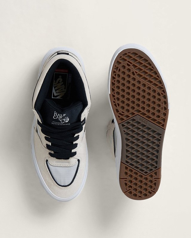 Tênis Skate Half Cab Wafflecup White Black | Vans