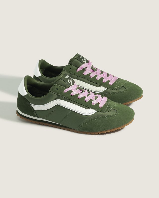 Tênis Super Lowpro Chou Lace Green Pink | Vans