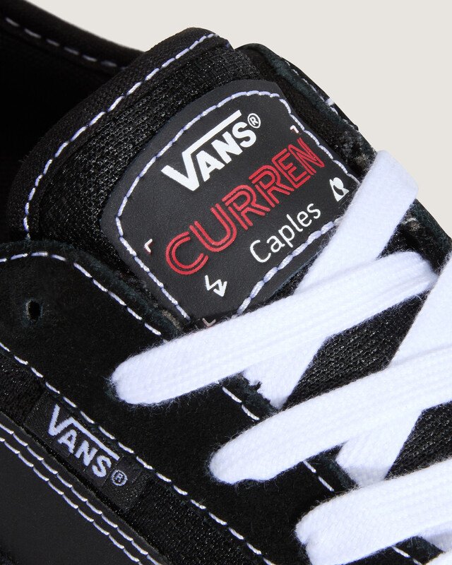 Tênis Curren Caples Skate Cuarren Gum Black White