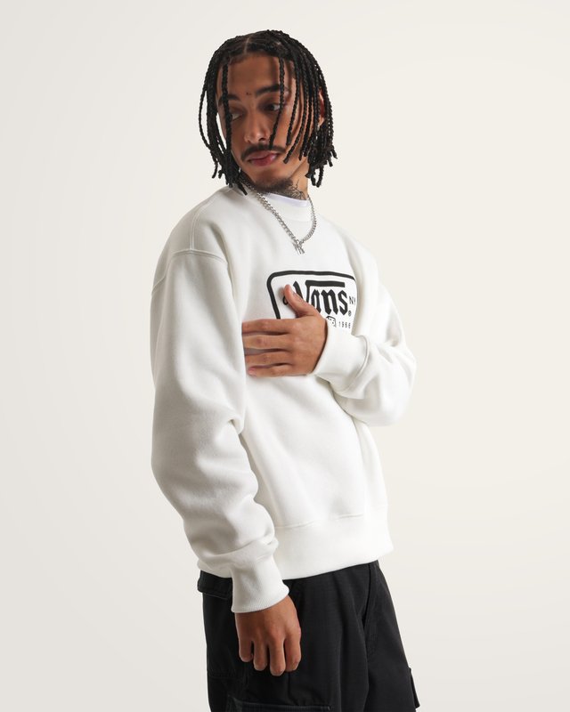 Moletom Knu Patch Crew Marshmallow
