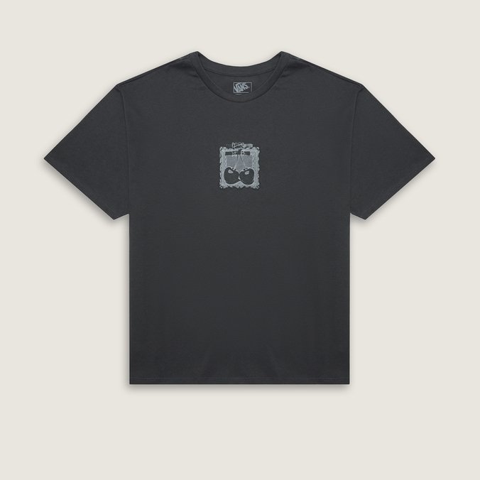 Camiseta Cherryride Outsized Ss Asphalt Cherry