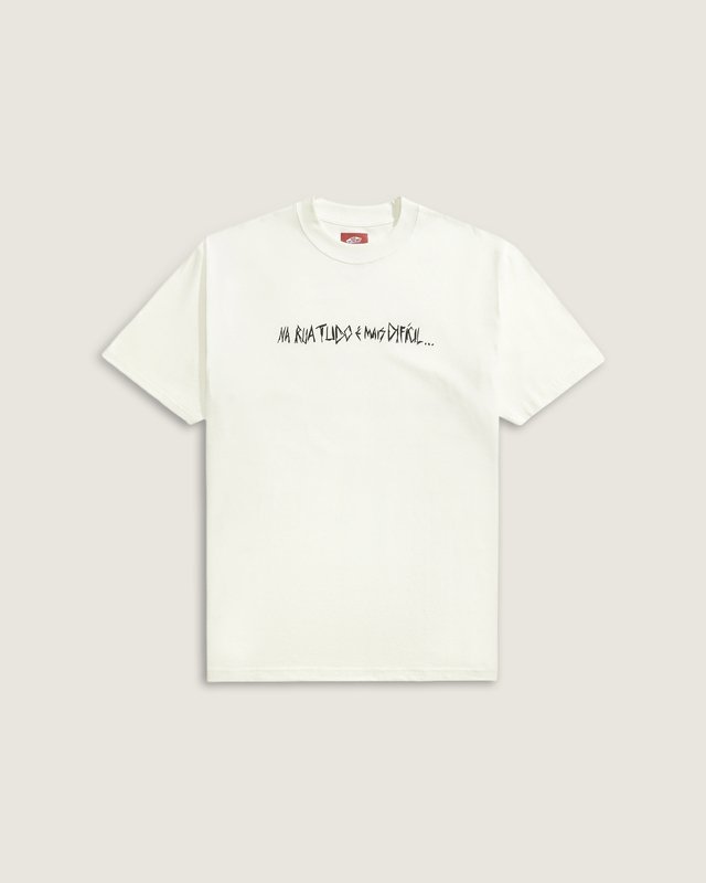 Camiseta Manga Curta Skate Br 3 Loose Marshmallow