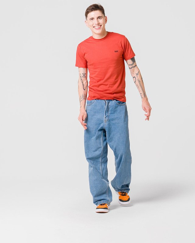 Camiseta Core Basics Tee SS Red Ochre