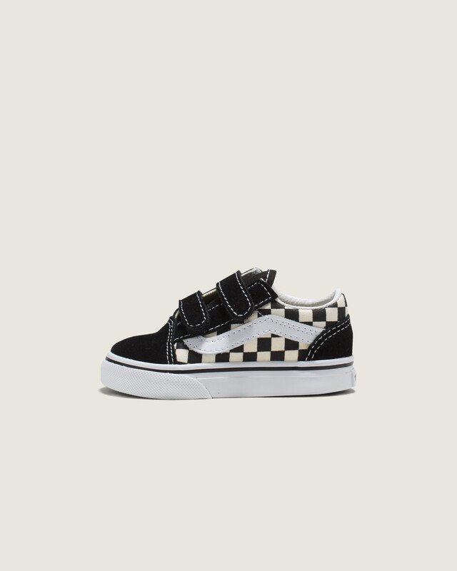 Tênis Old Skool New Primary Check Black White Infantil