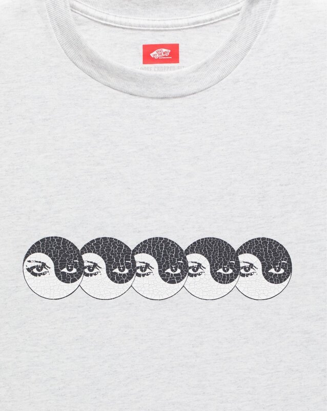 Camiseta Skate Ying Yang Tee SS Curren Caples Ash Heather