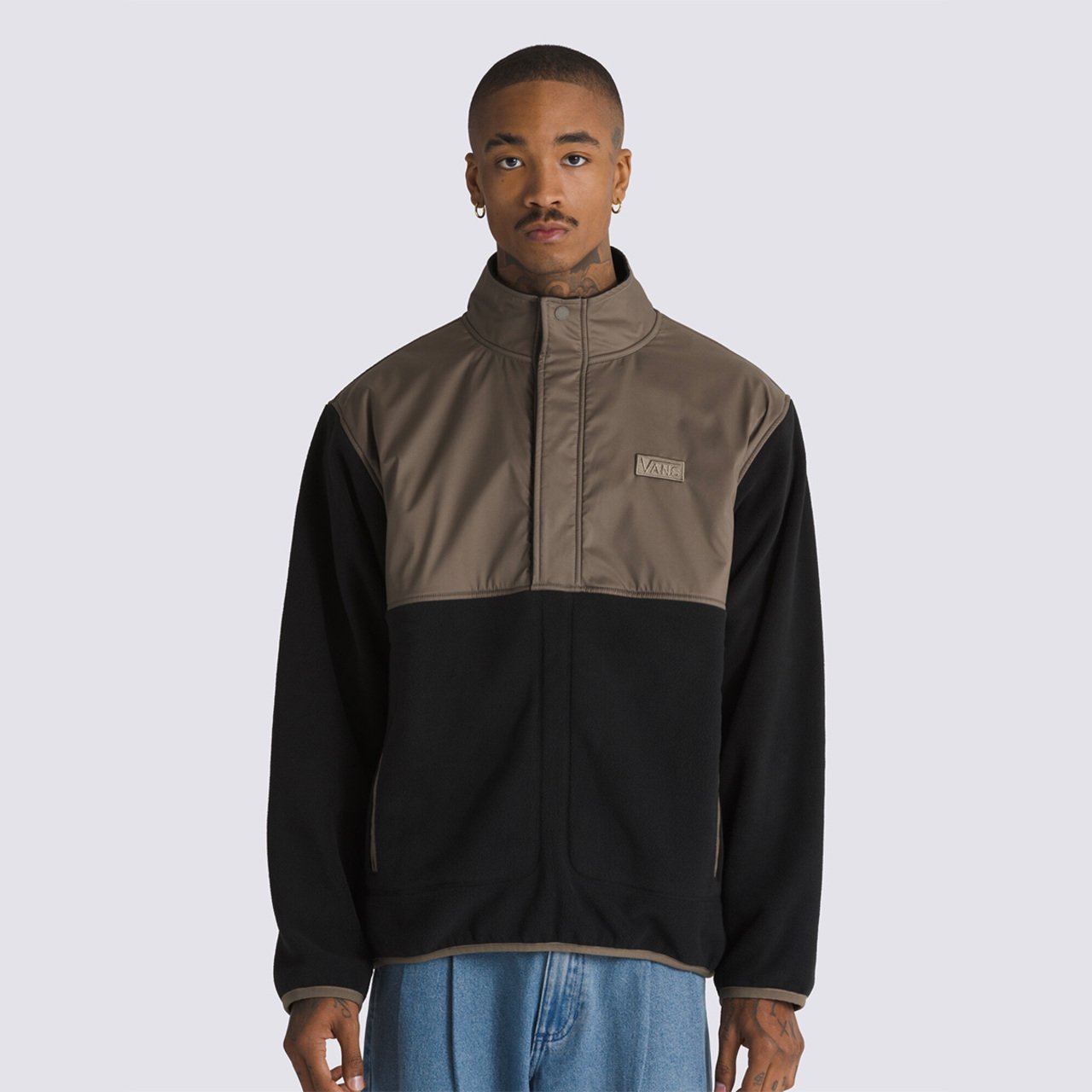 Moletom Ranford Polar Fleece Loose Hz Upland Black Bungee Cord