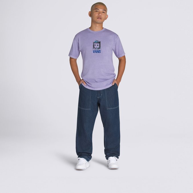 Calça Fatigue Loose Tapered Denim Lx Dark