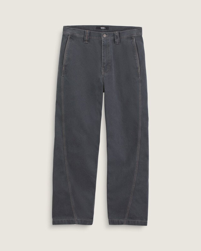 Calça Authentic Chino Loose Side Panel Charcoal Grey