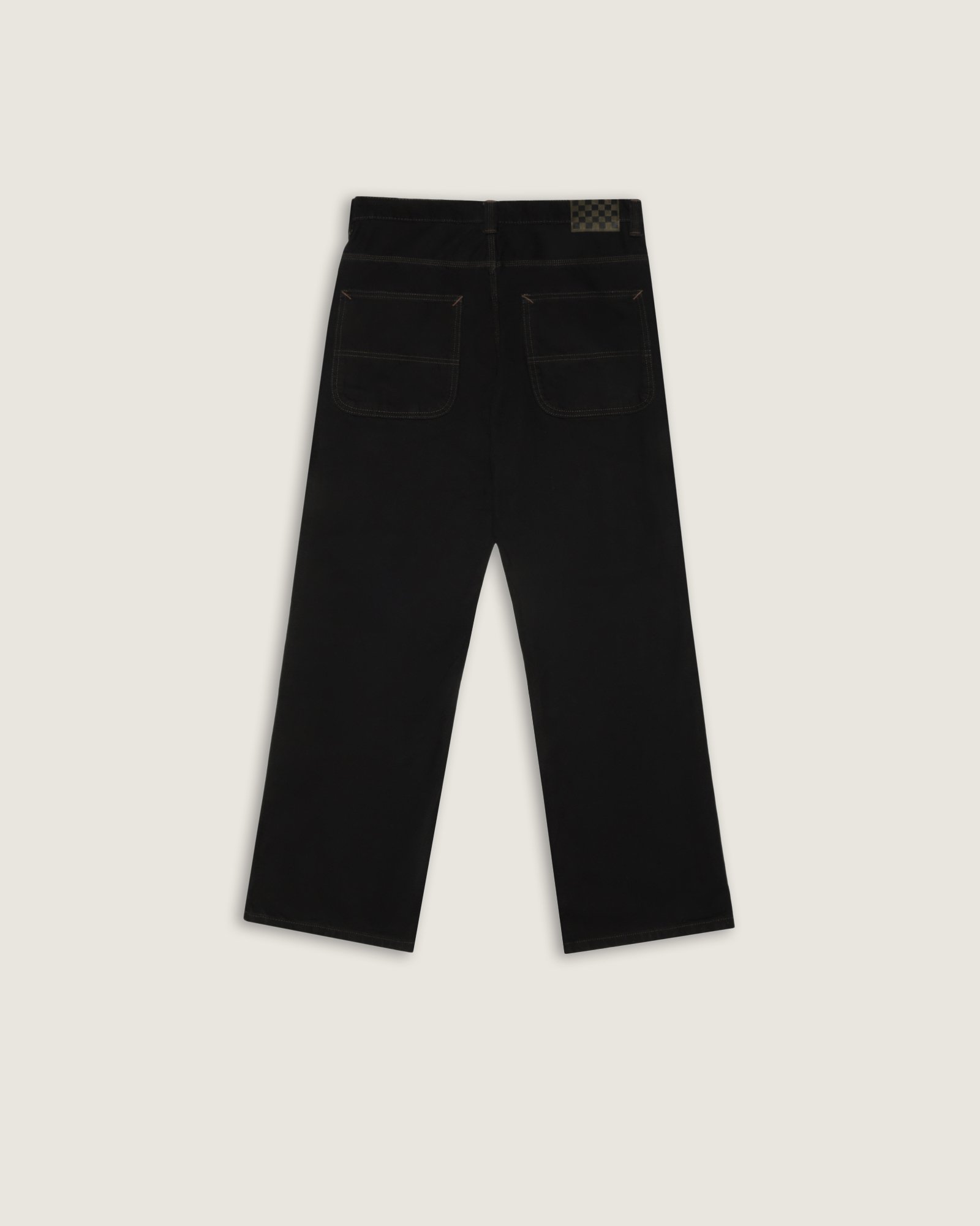Calça Skate Loose Bootcut Denim Black | Vans