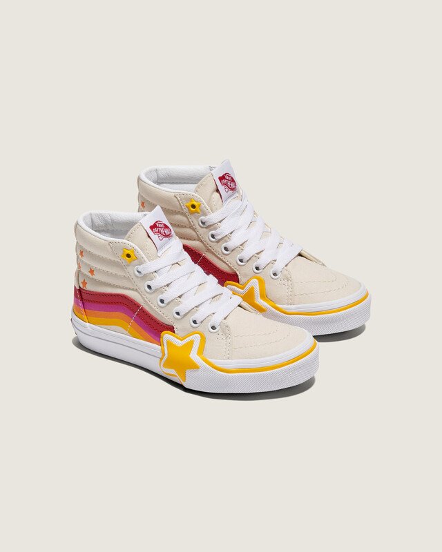 Tênis Sk8-Hi Kids Rainbow Retro Multi Infantil
