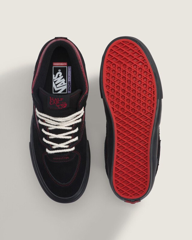 Tênis Skate Half Cab Halloween Saw Red Black