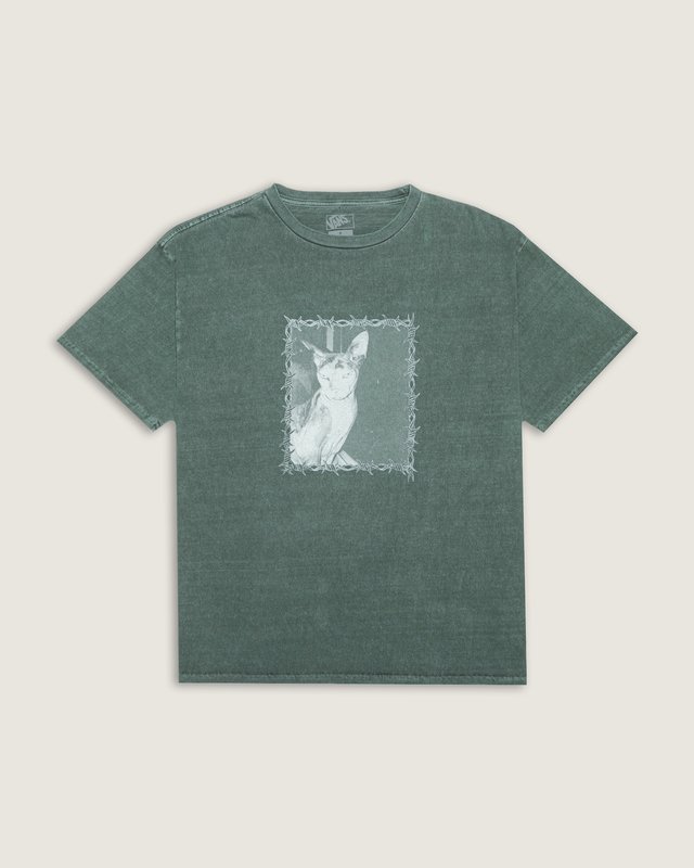 Camiseta Ss Miss Kitty Outsized Dried Kelp