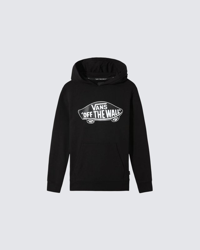 Moletom Otw Pullover Fleece Infantil Black White Outline