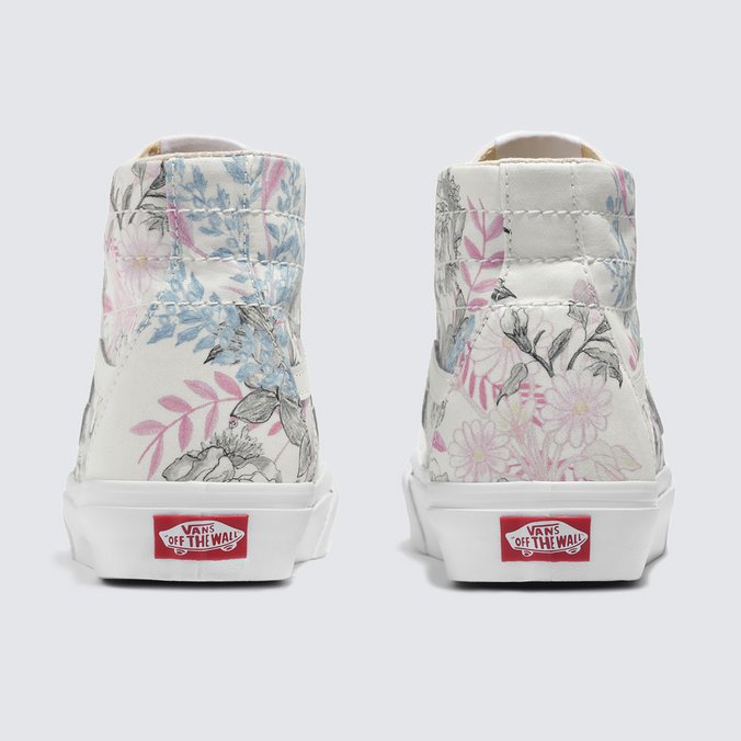 Tênis Sk8-Hi Tapered Whimsy Floral True White