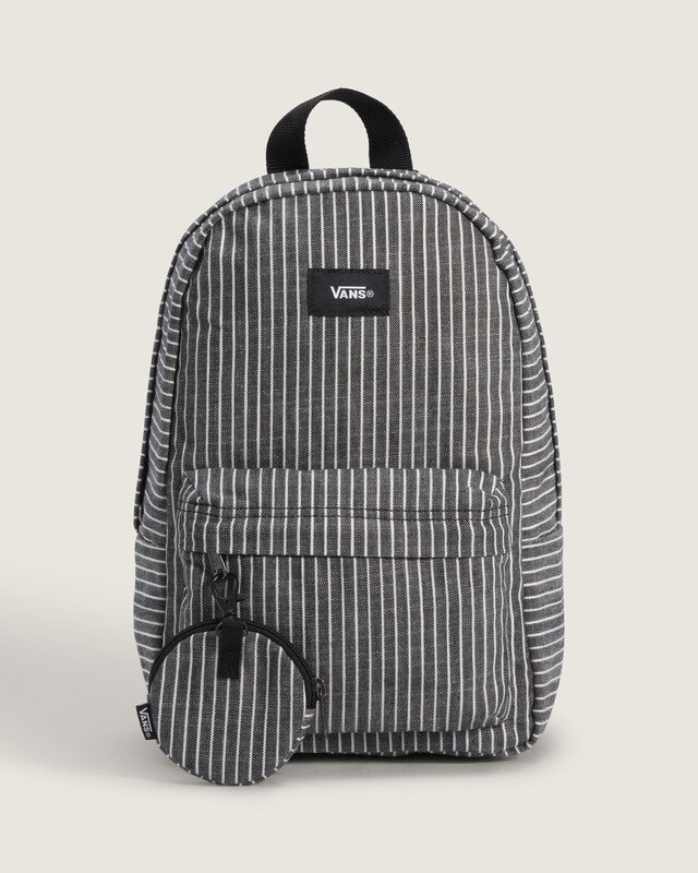 Mochila Mini Old Skool White Black Checkerboard