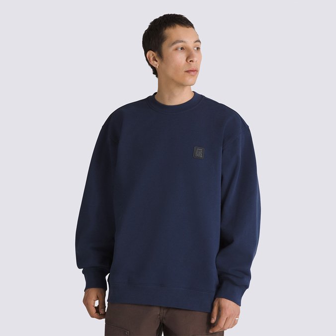 Moletom Skate Ave Crew Neck Fleece Dress Blues