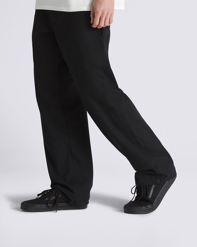 Calça Drill Chore Carpenter Vintage Wash Pant Upland Black