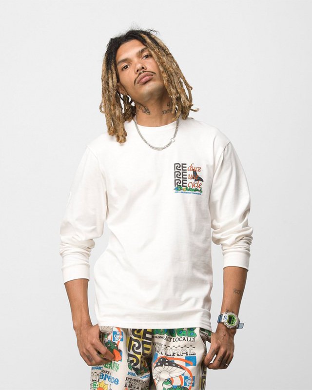 CAMISETA LS VANS X ECO POSITIVITY NATURAL