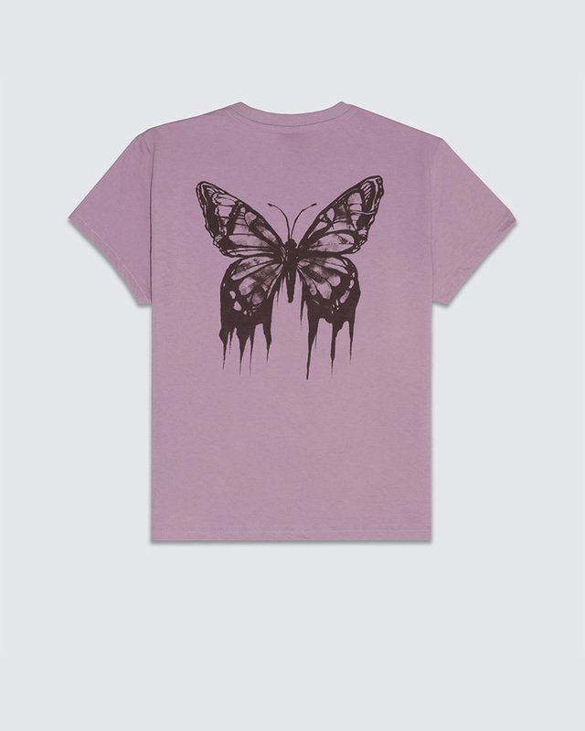 Camiseta Fallen Relaxed Crop SS Lavender Mist Infantil