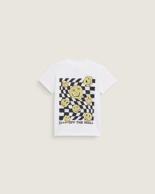 Camiseta Manga Curta Twisted Joy White Infantil